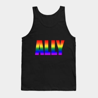 Proud to be a Pride ALLY Tank Top